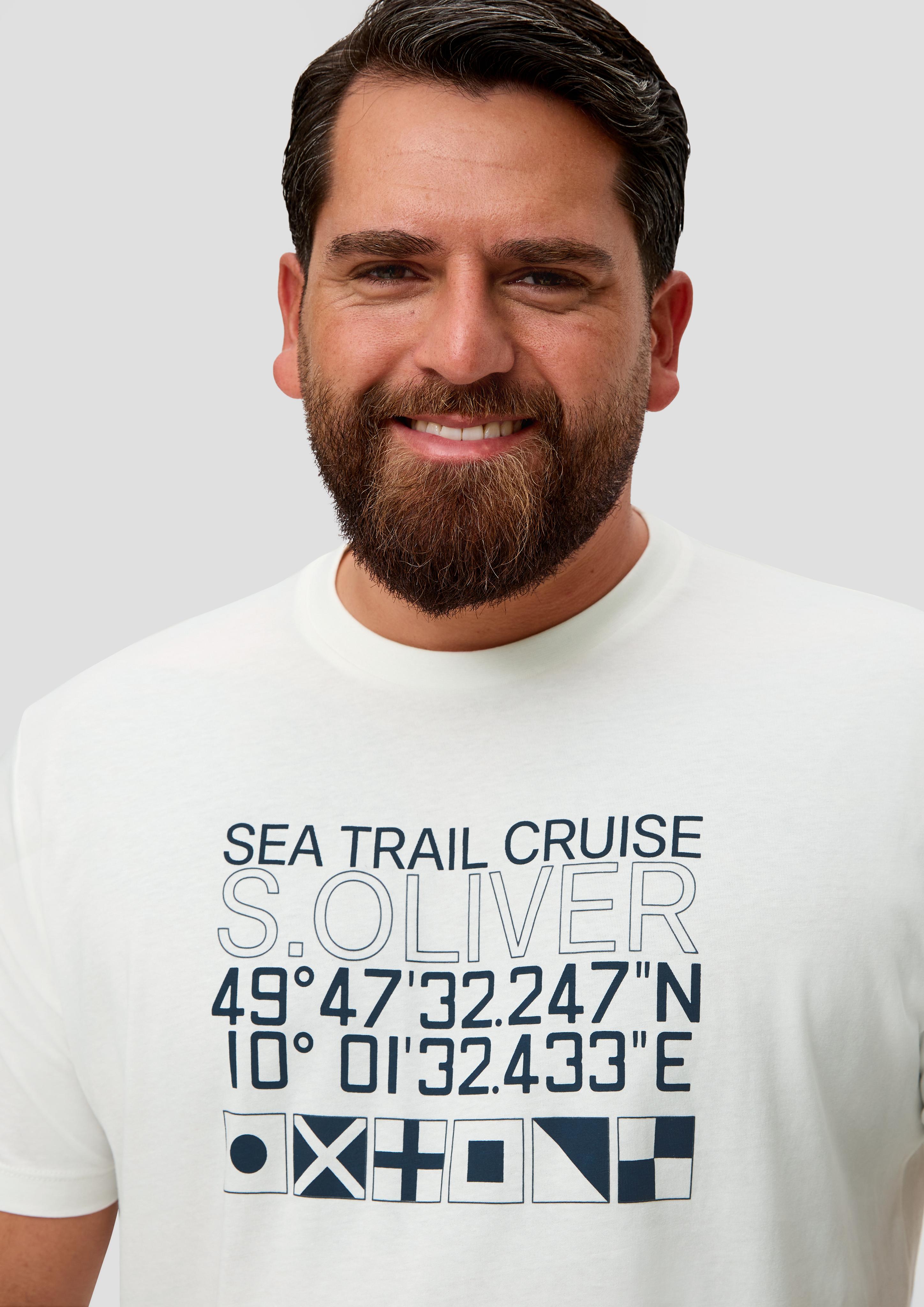 Printshirt aus Baumwolle  2139626-01D1