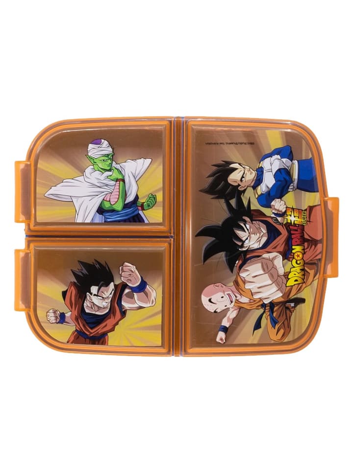 Dragon Ball Brotdose | 3 getrennte Fächer | Dragon-Ball | Lunch to Go Vesper Dose günstig kaufen onesize