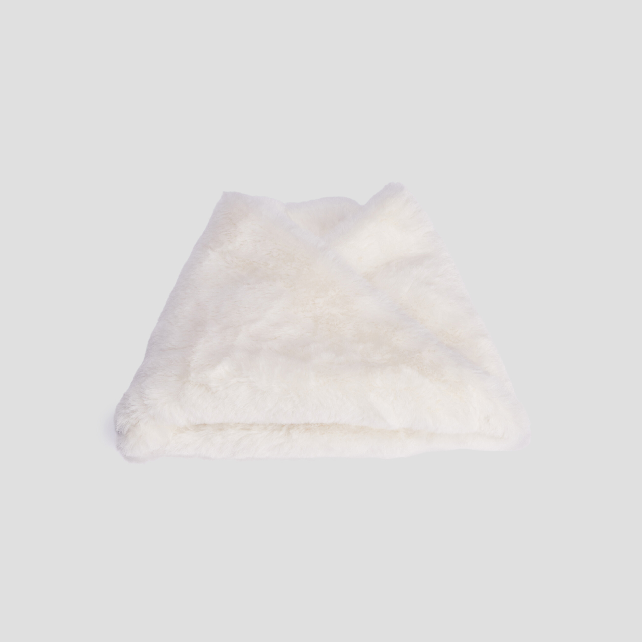 Snood fausse fourrure ivoire fille | La Halle