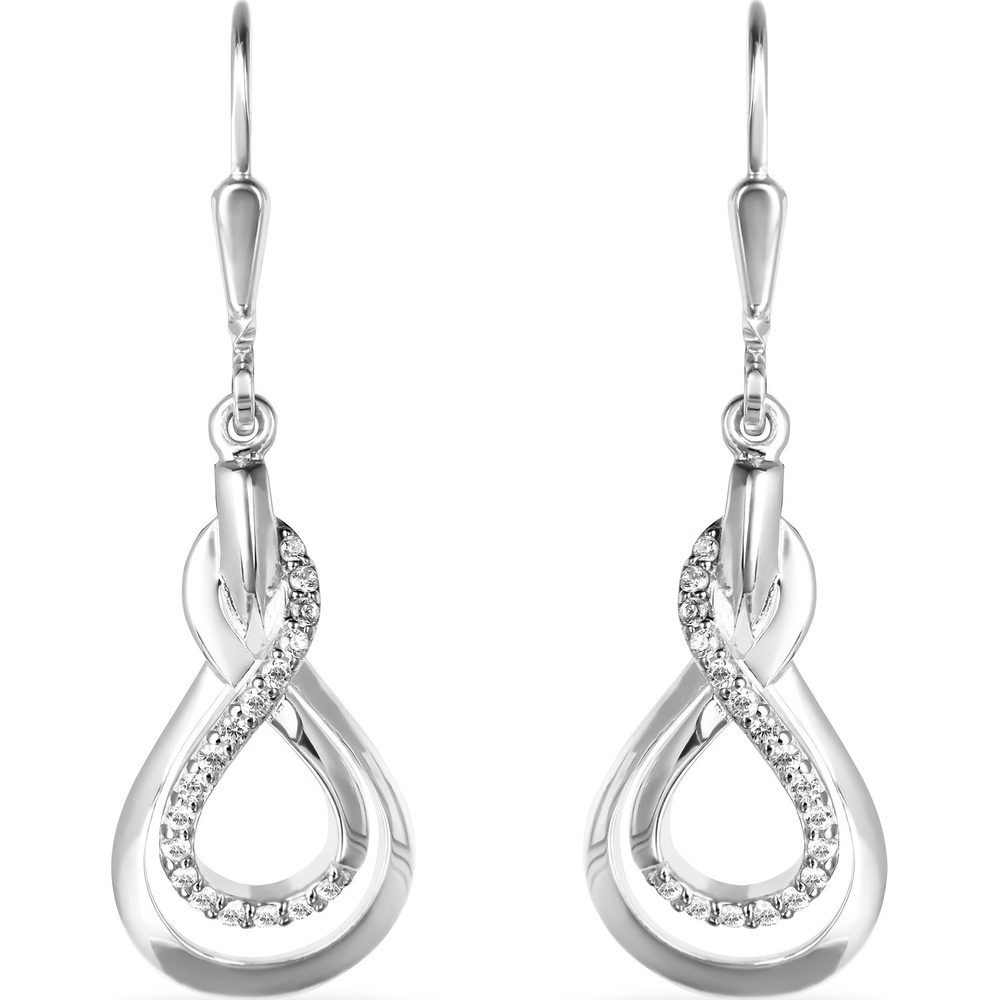 FAVS Boucles d'oreilles 925 Argent Boucles d'oreilles