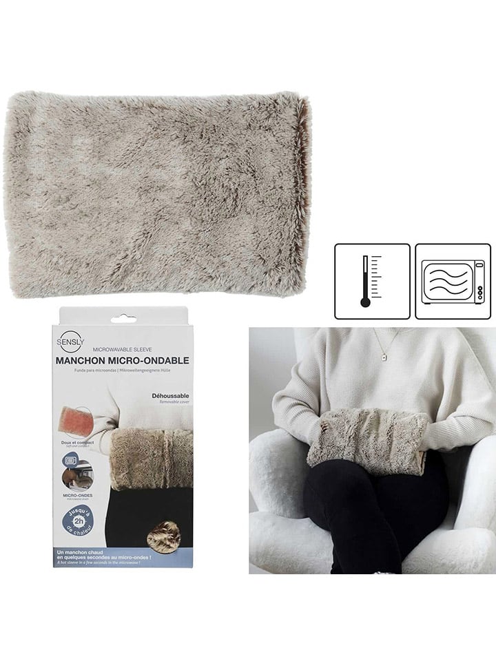 The Concept Factory Muff-Handwärmer in Beige - (L)28 x (B)18 cm günstig kaufen onesize