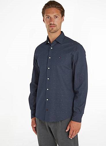 TOMMY HILFIGER Herren Hemd DOBBY