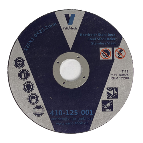 Vago-Tools Trennscheiben Flexscheiben 125mmx1mm Edelstahl Metall Stahl 50 Stück
