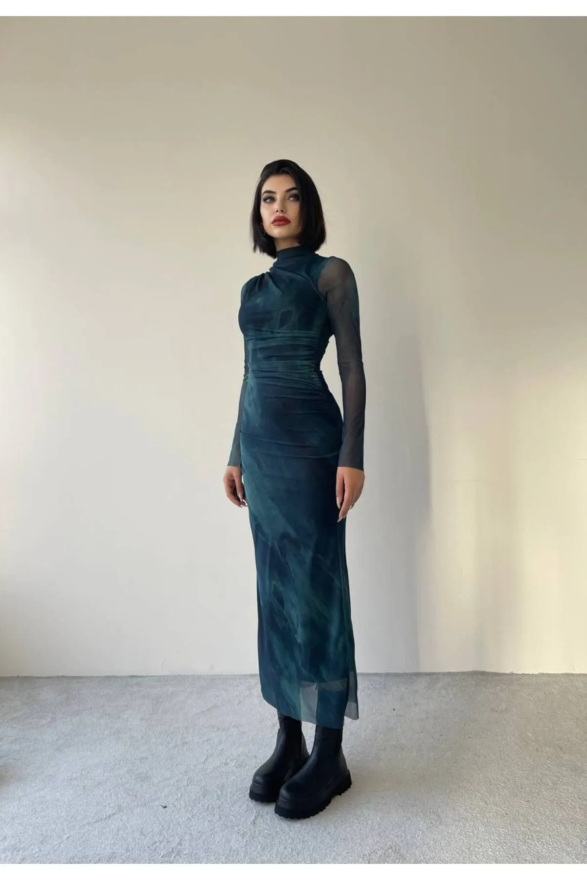 Linda Fashion  TM Linda Fashion Tüllkleid Marineblau