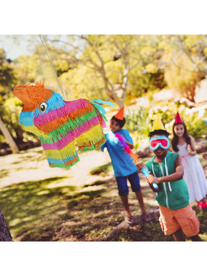 relaxdays Pinata in Bunt - (B)25x (H)27,5 x (T)7 cm günstig kaufen onesize