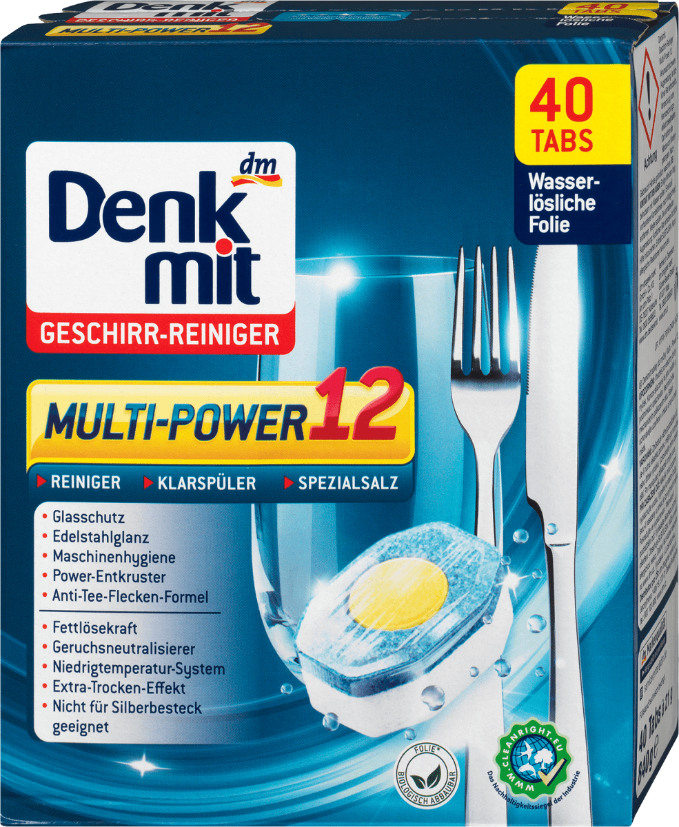 Spülmaschinen-Tabs Multi-Power 12, 40 St