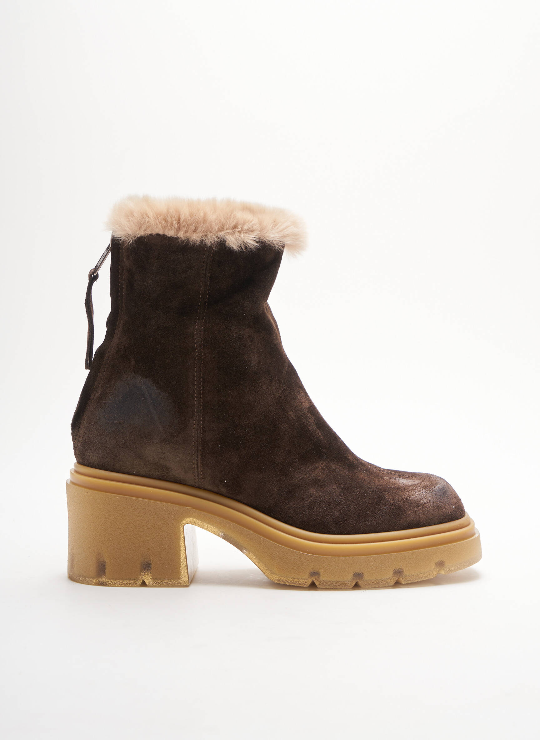 Fru It Bottines Femme couleur marron