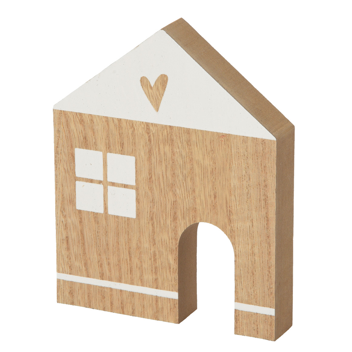 3 Dekohäuschen aus Holz