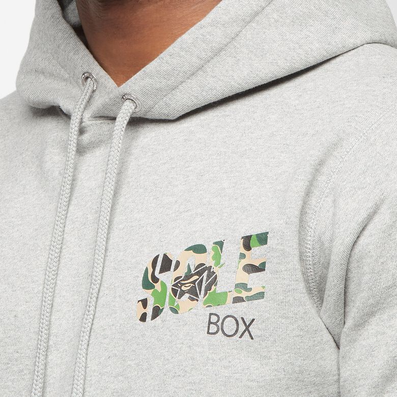 solebox x A Bathing Ape (BAPE) Hoodie gray