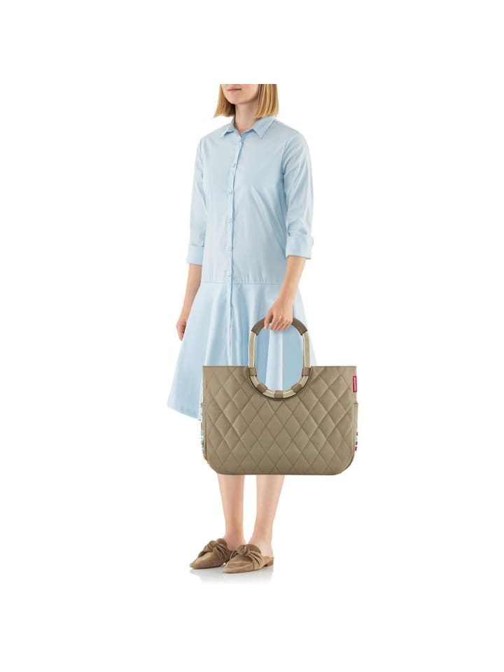 Reisenthel Einkaufstasche loopshopper L in Rhombus Olive günstig kaufen onesize
