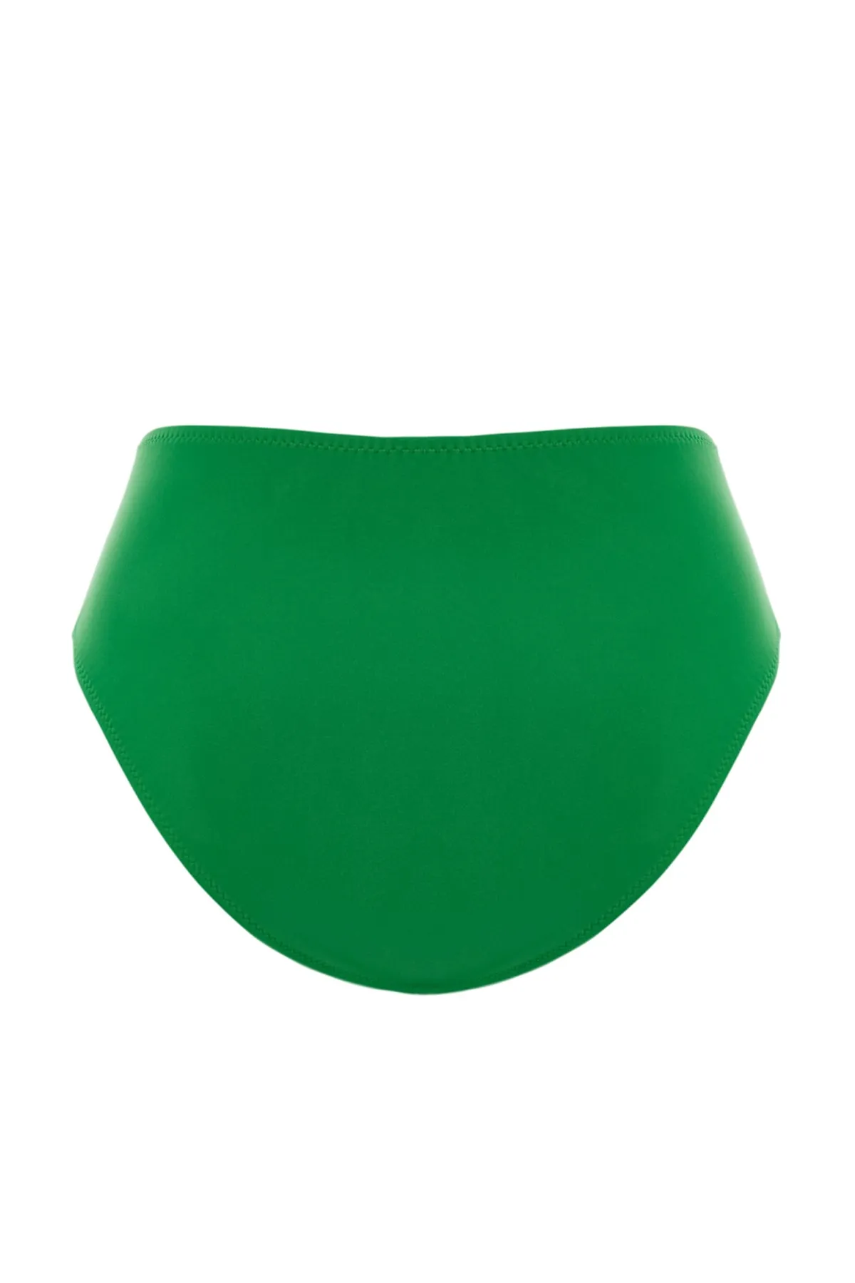 Trendyol Collection  Grüne Bikinihose mit hoher Taille und normalem Beinverlauf TBESS21BA0387