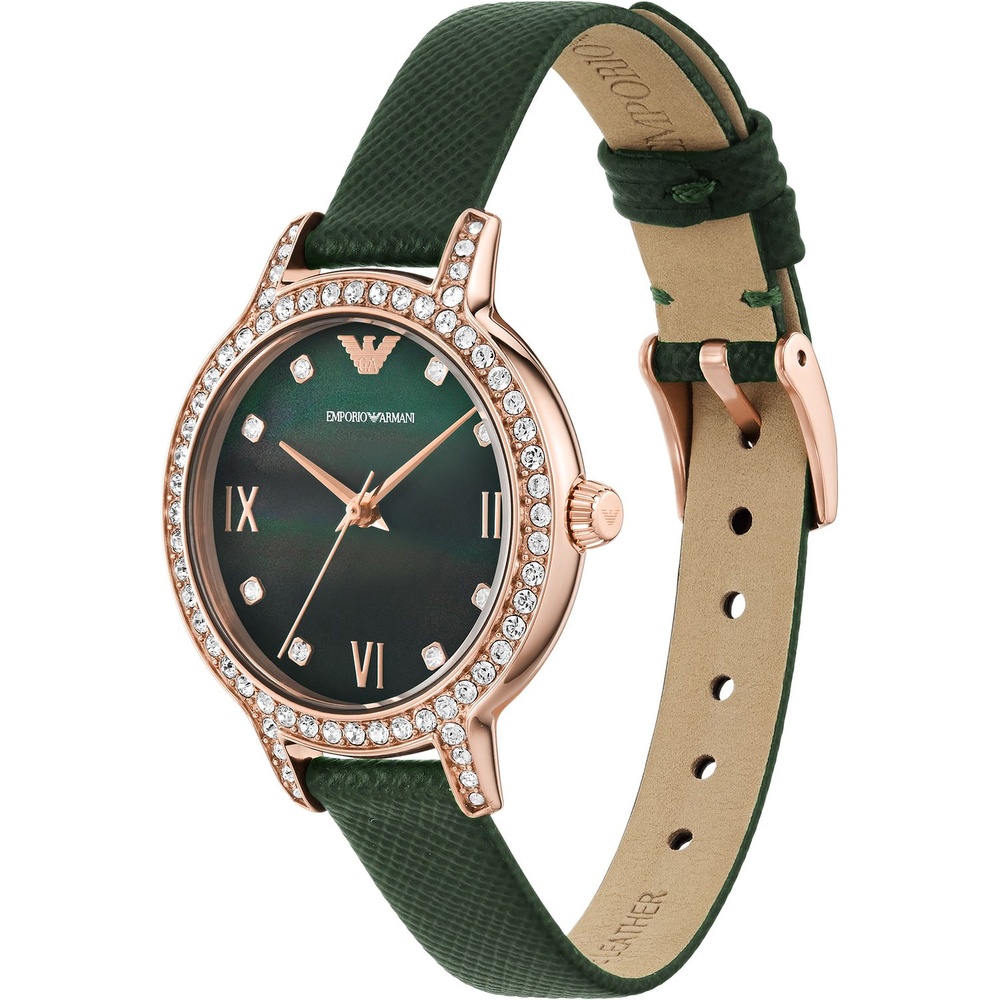 Emporio Armani Montre pour femme Acier inoxydable Montre