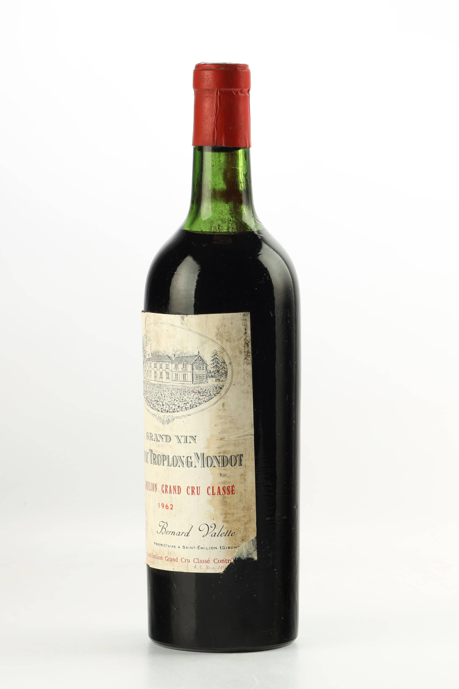 Château Troplong Mondot 1962, Saint Emilion