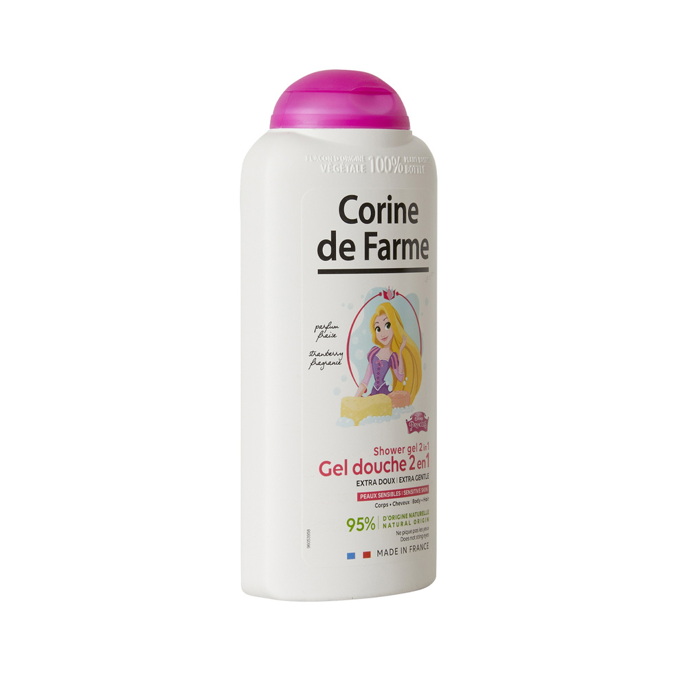 corine de farme Gel douche corps et cheveux Princesse Gel douche