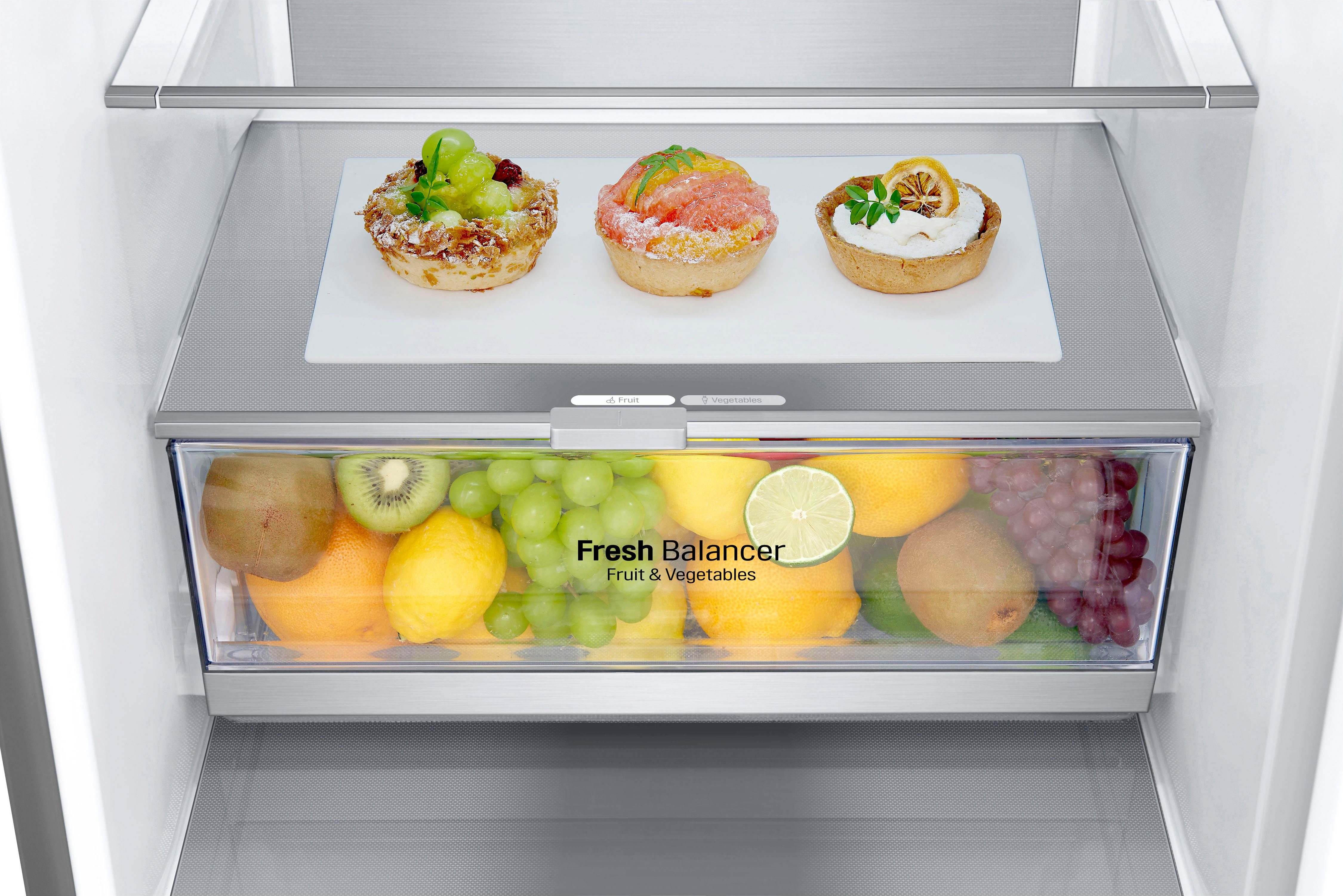 LG Kühl-/Gefrierkombination Serie 7 GBV7280CMB, 203 cm hoch, 59,5 cm breit
