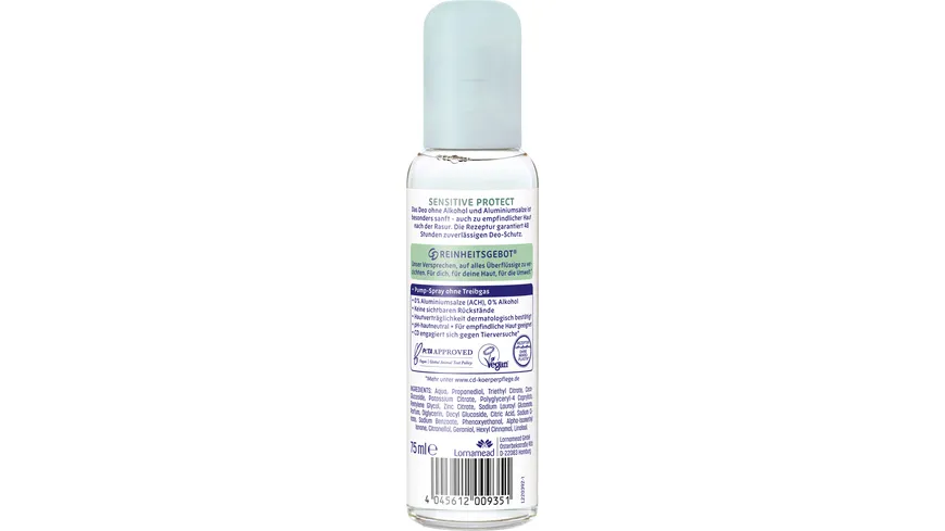 CD Deo-Zerstäuber Sensitive Protect 75 ml