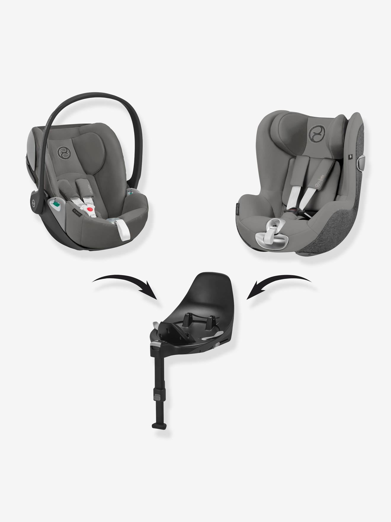 Siège-auto coque CYBEX Platinum Cloud Z2 i-Size 45 à 87 cm, équivalence groupe 0+ bleu (nautical blue)