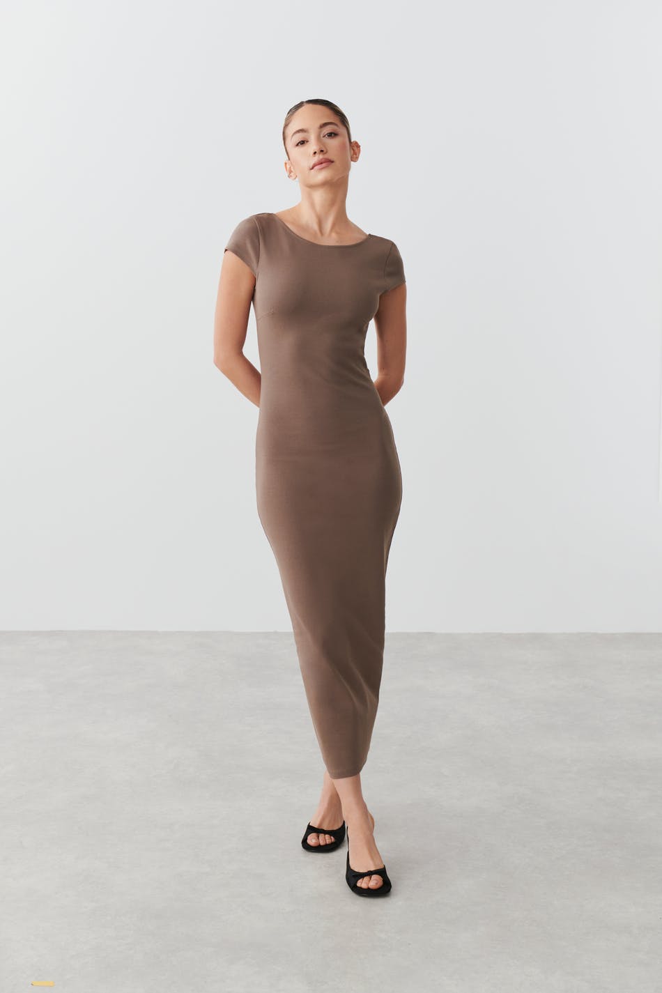 Low back dress