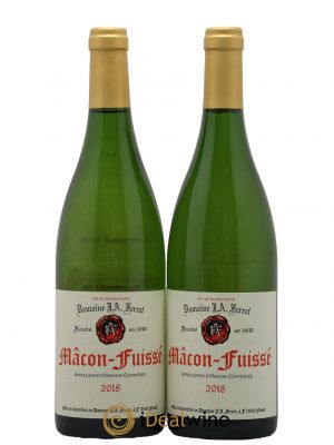Mâcon-Fuissé J.A. Ferret (Domaine)  2018 - Lot de 2 Bouteilles