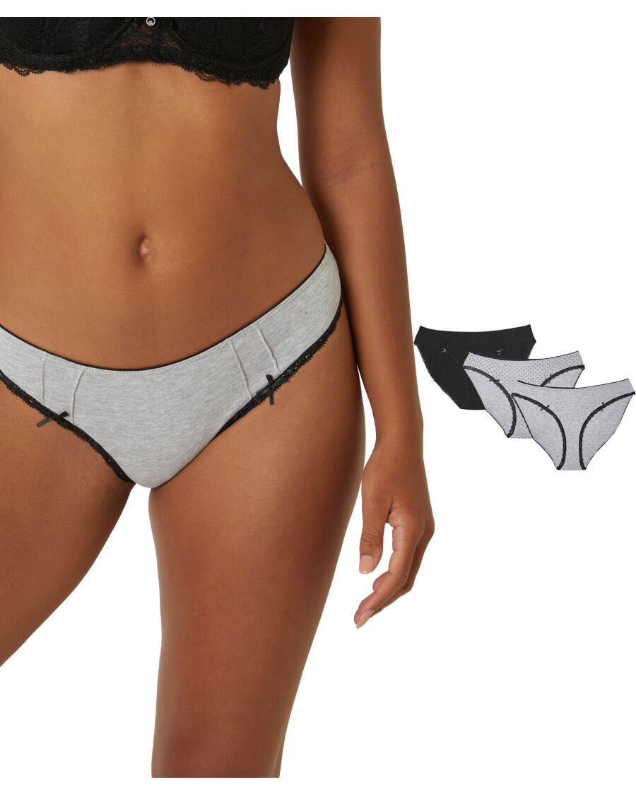 Slips mit Spitze