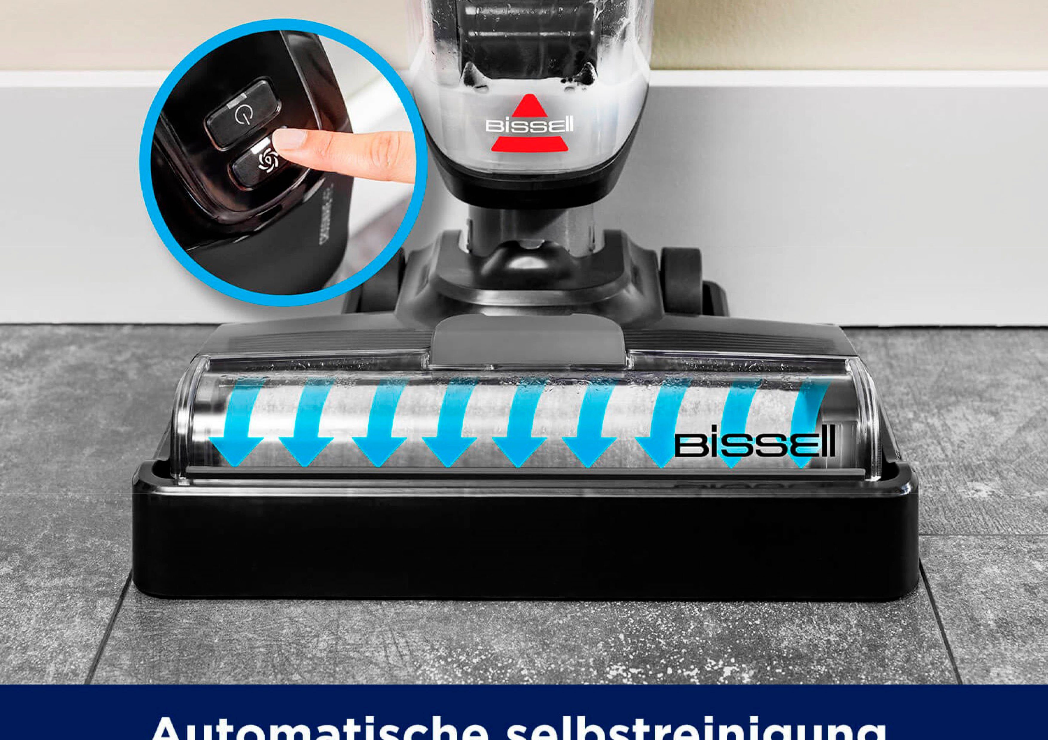 Bissell Nass-Trocken-Sauger Crosswave HF2 Select 3847N, 420 W, beutellos