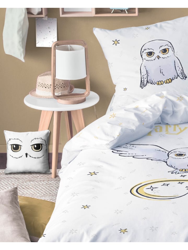 Harry Potter Kuscheldecke / 2-in-1 Set, Kissenbezug und Flauschdecke 