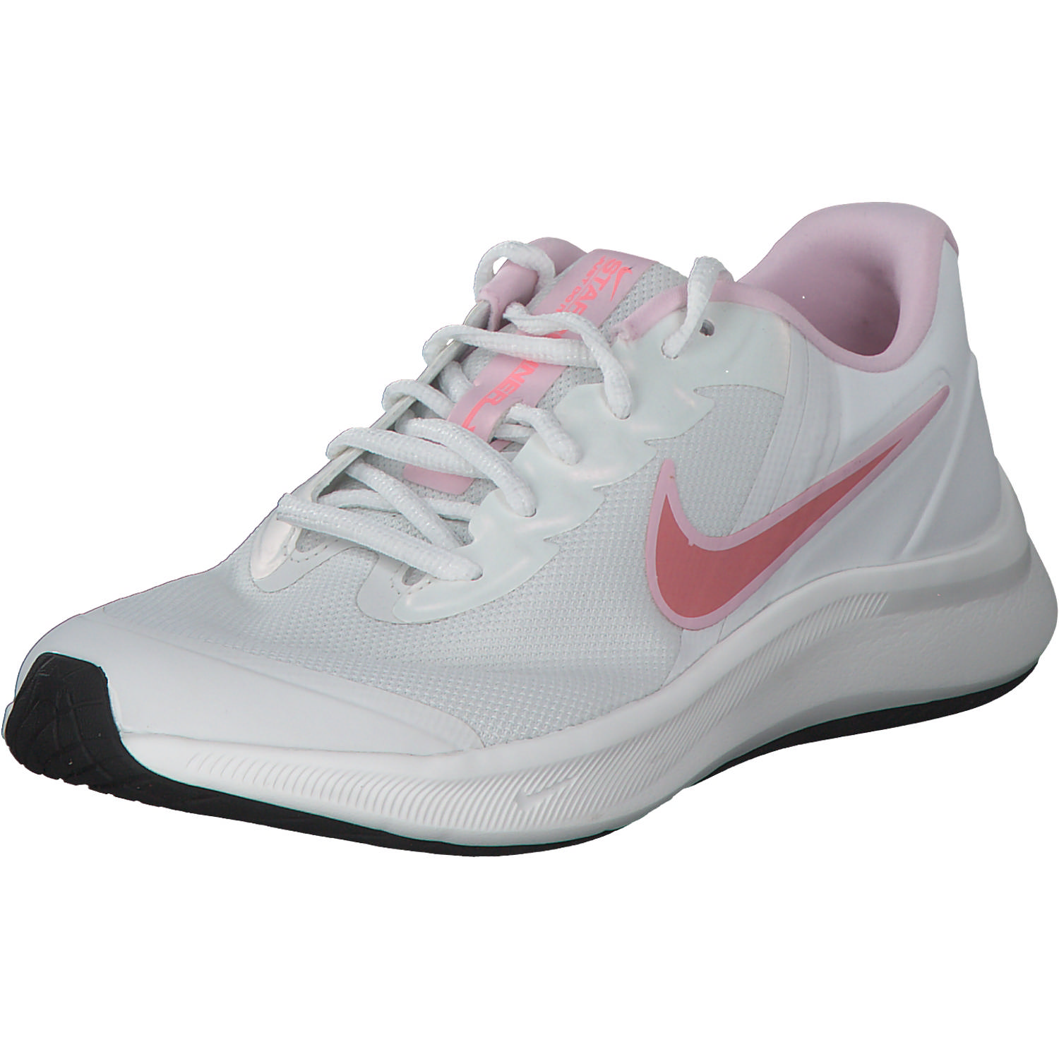 Nike Star Runner 3 DQ0662, Sportschuhe, Damen, summit white/pink gaze-pink fo
