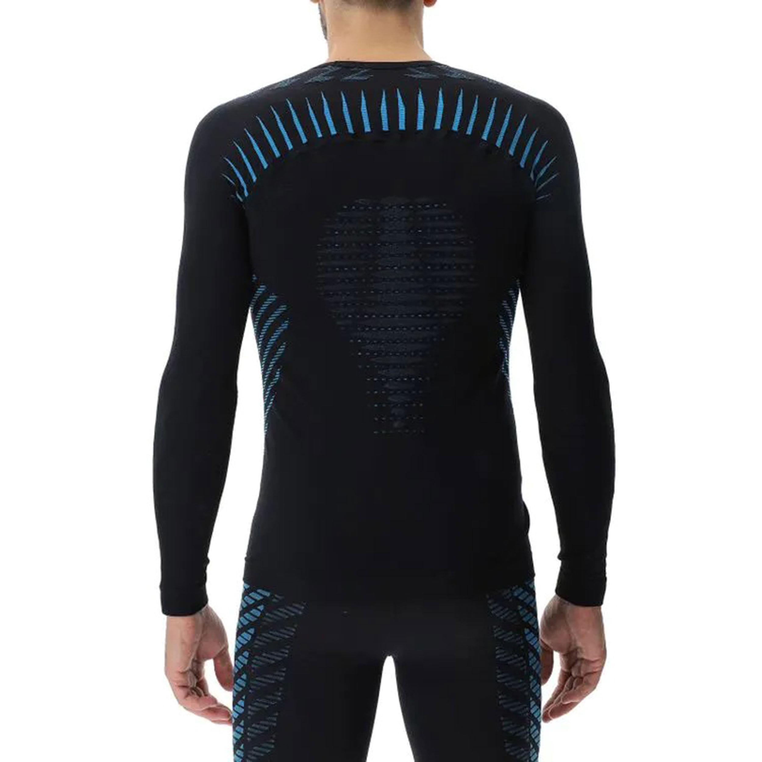 Ultra 1 OW Longsleeve Herren - Schwarz, Blau
