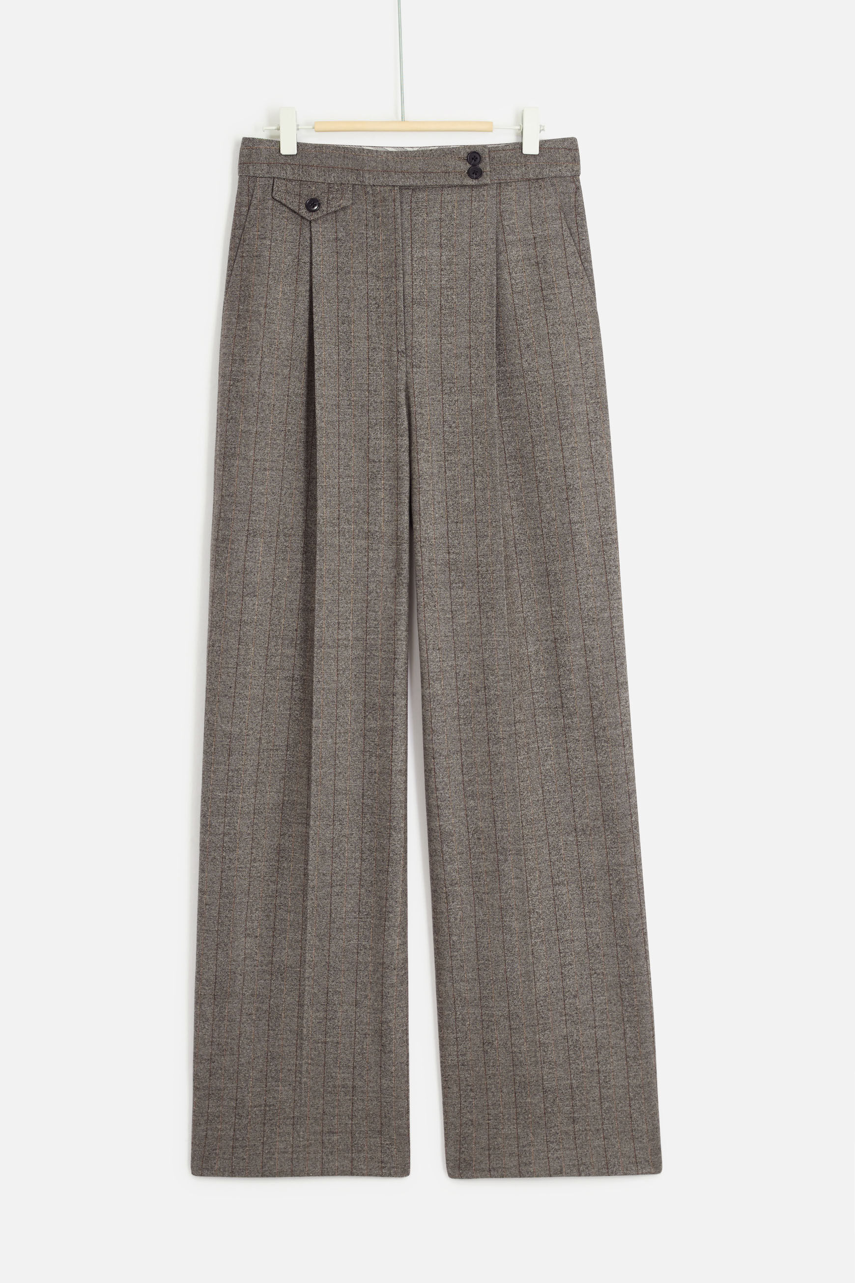 Pantalon oliver camel femme