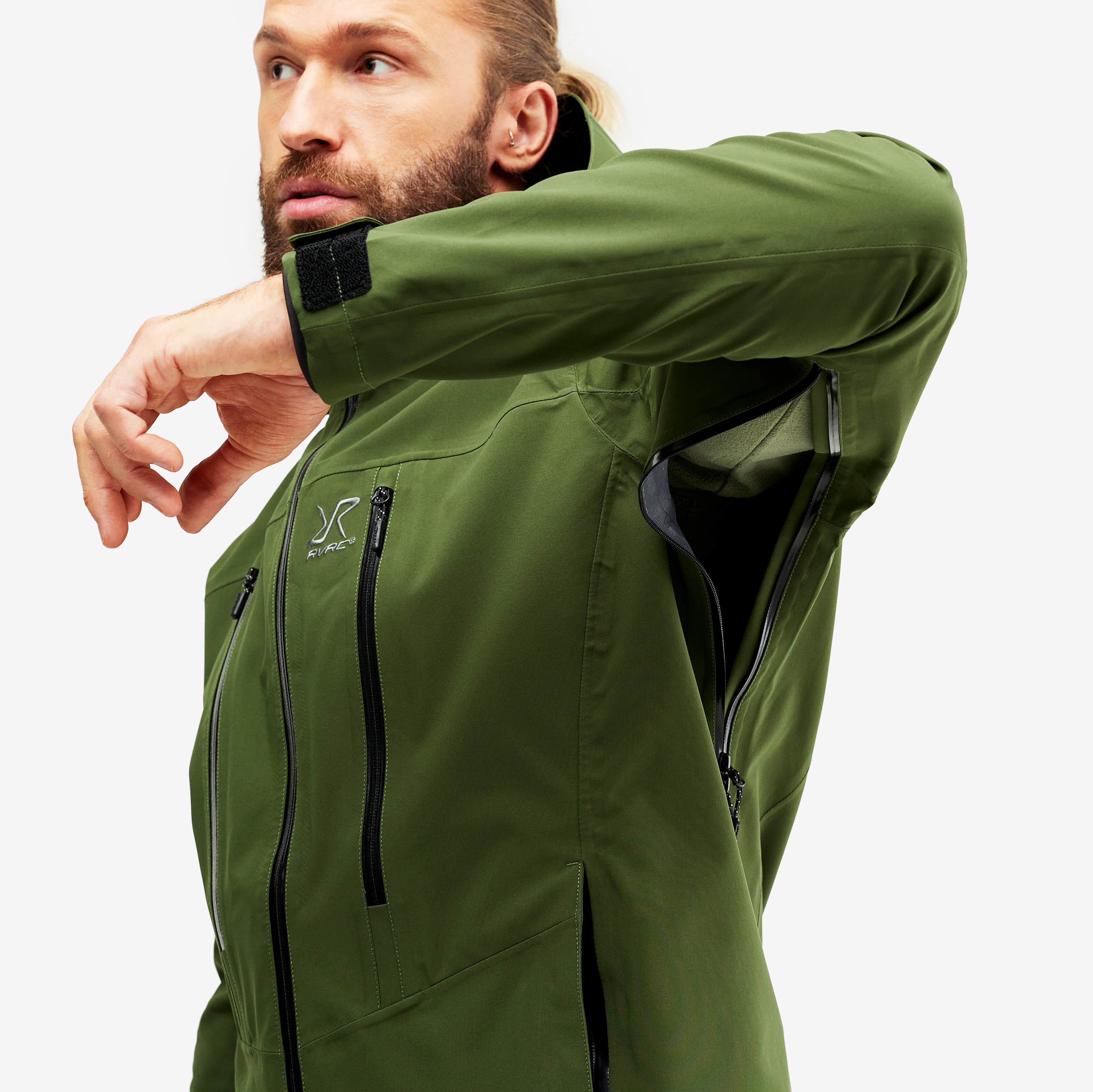 Whisper Jacket Homme Green