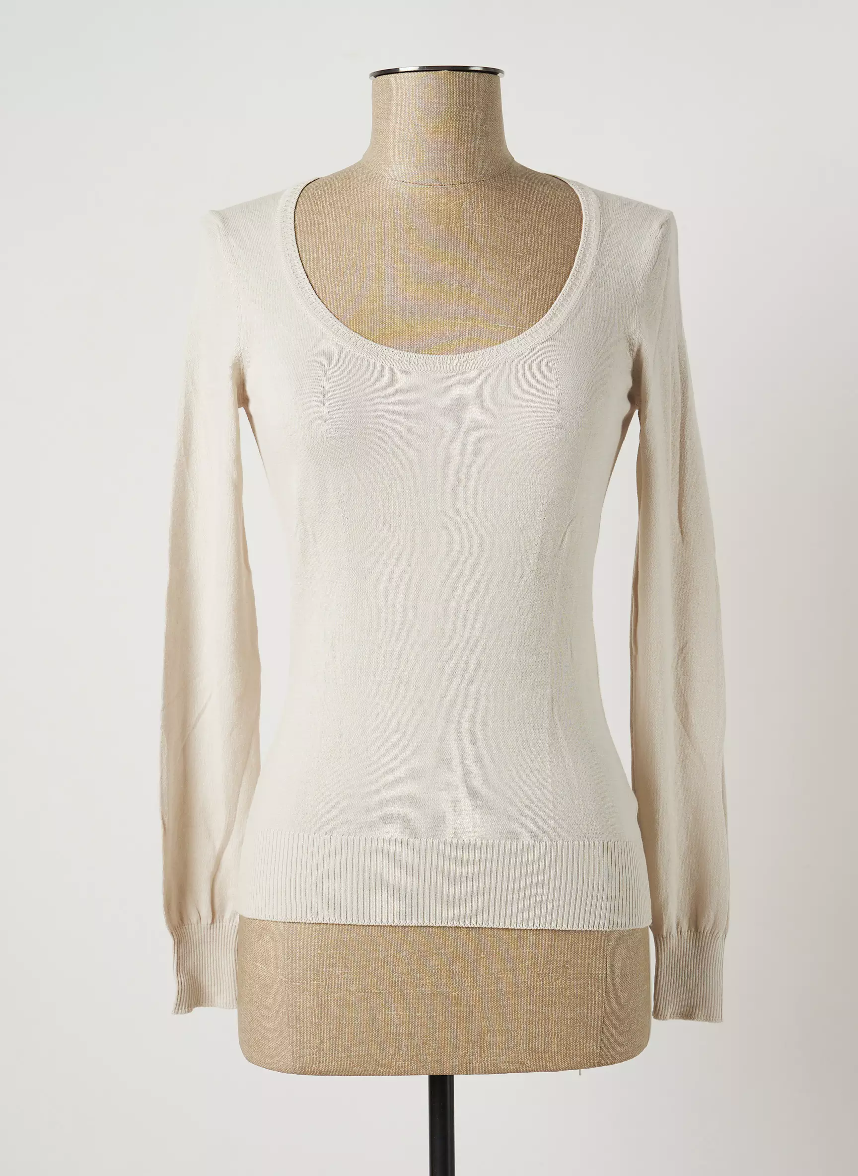 Benetton Tshirts Femme couleur beige