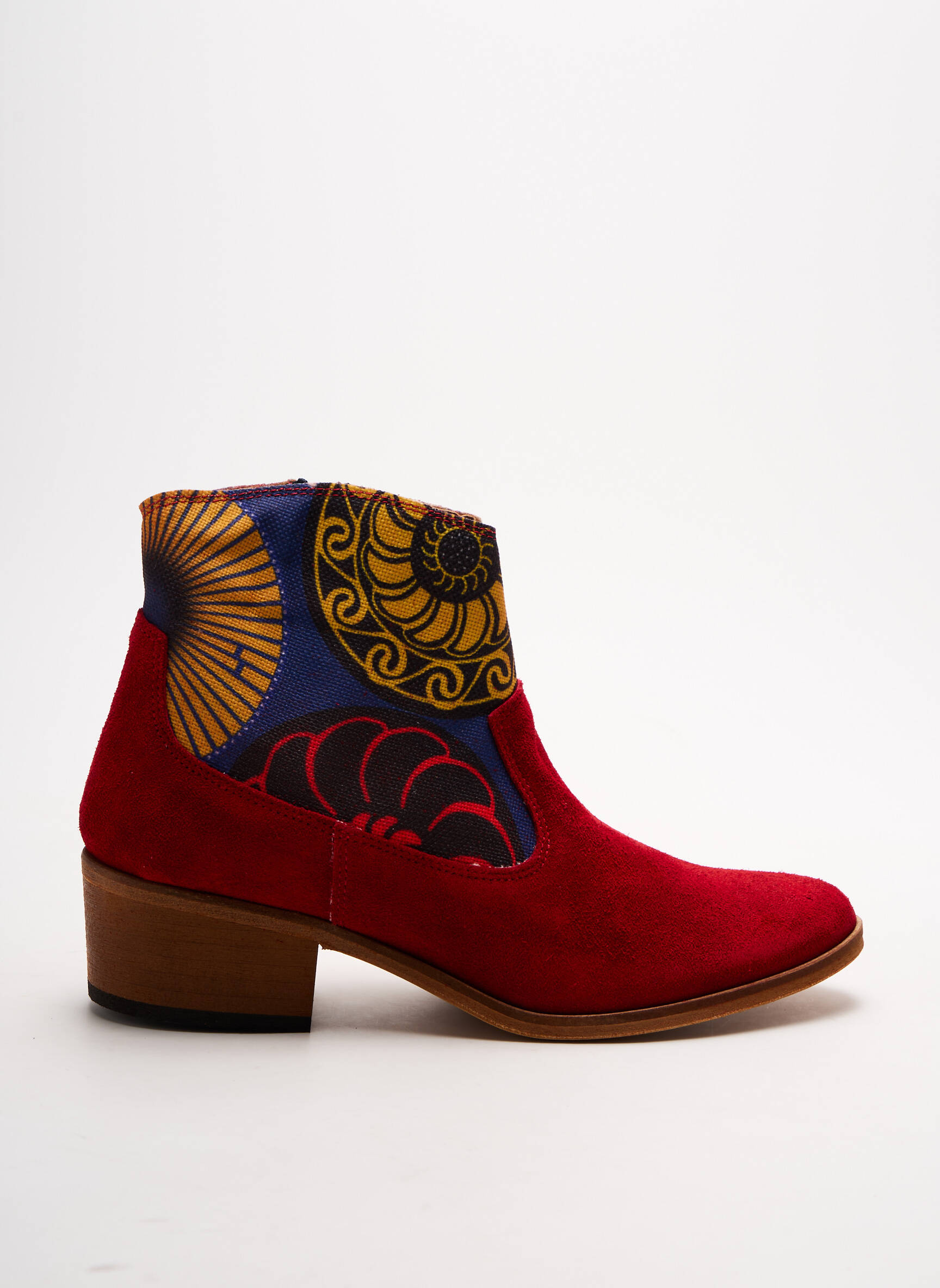 Santafe Bottines Femme couleur rouge