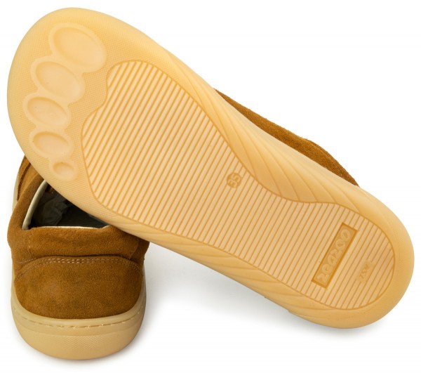 ZeaZoo ~ Husky LowCut Schnürschuh ~ Cognac