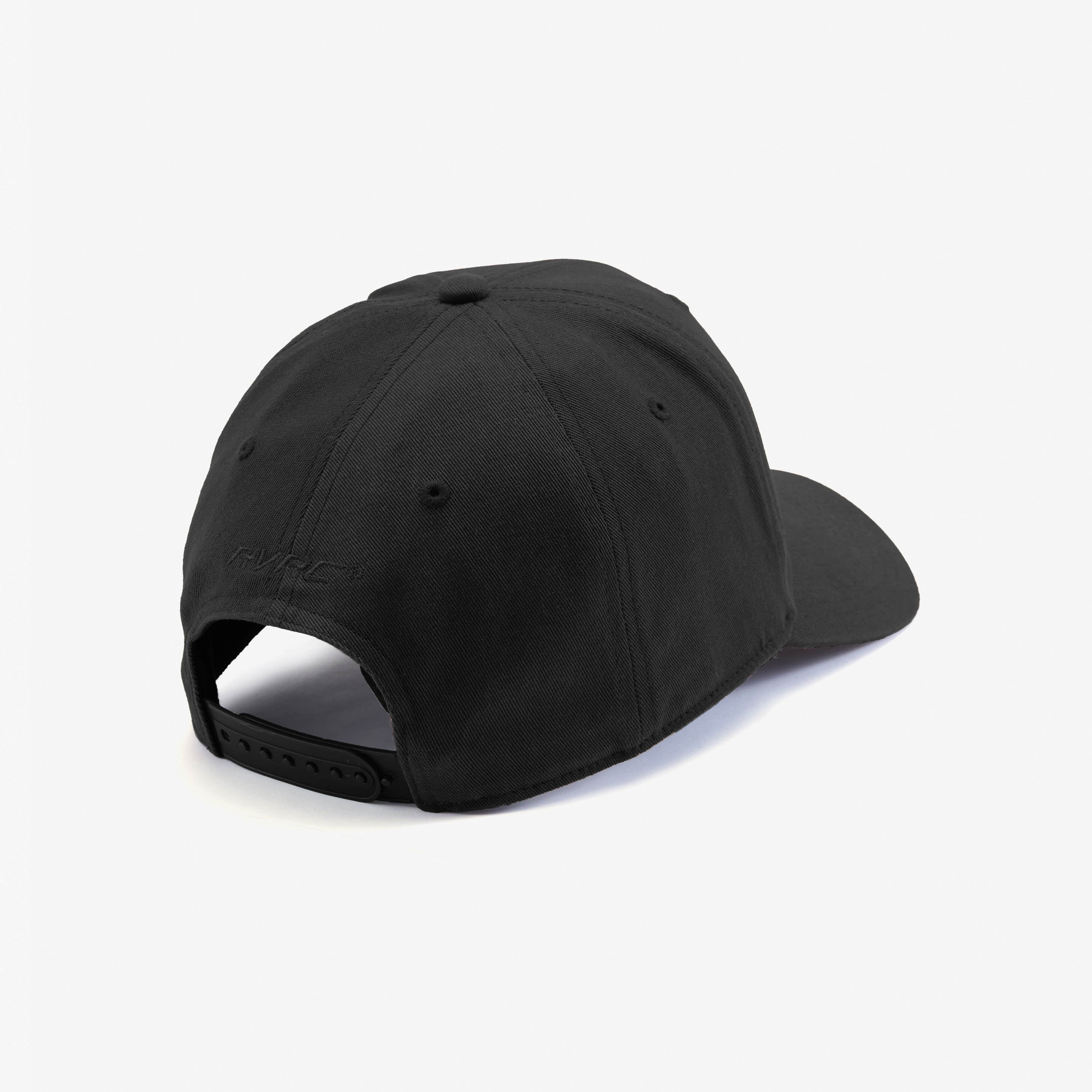 Stretch Snapback Cap Black