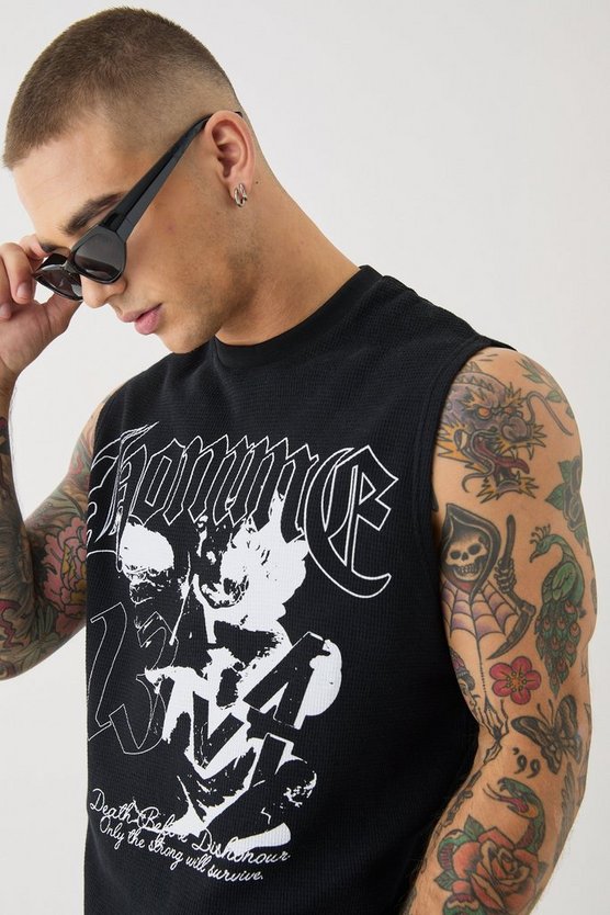 Tanktop mit Gothic Renaissance Print