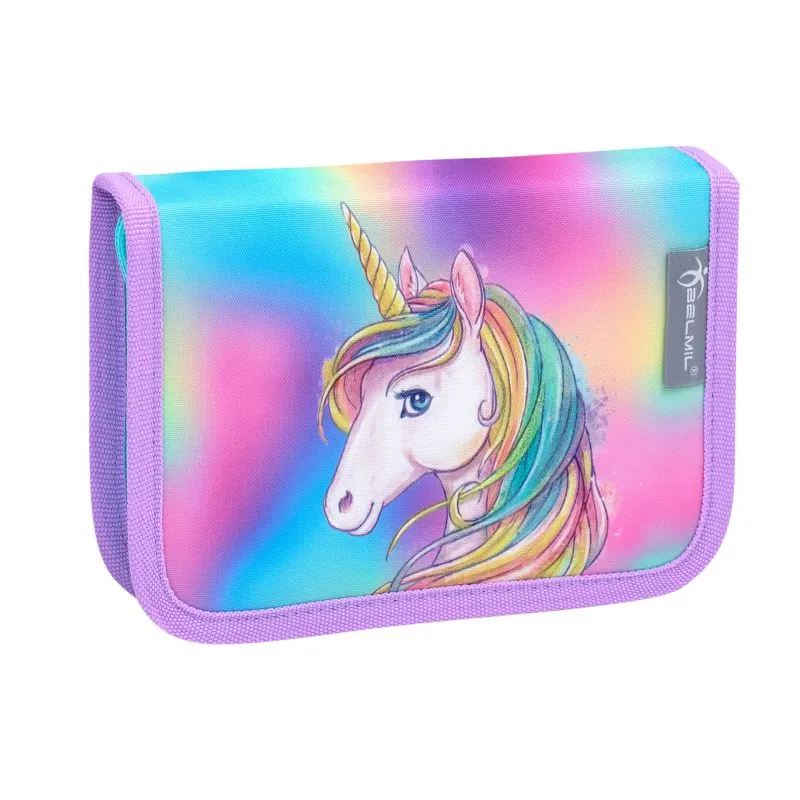 Belmil Mini-Fit ergonomisches Schulranzen-Set 4-teilig - Rainbow Color