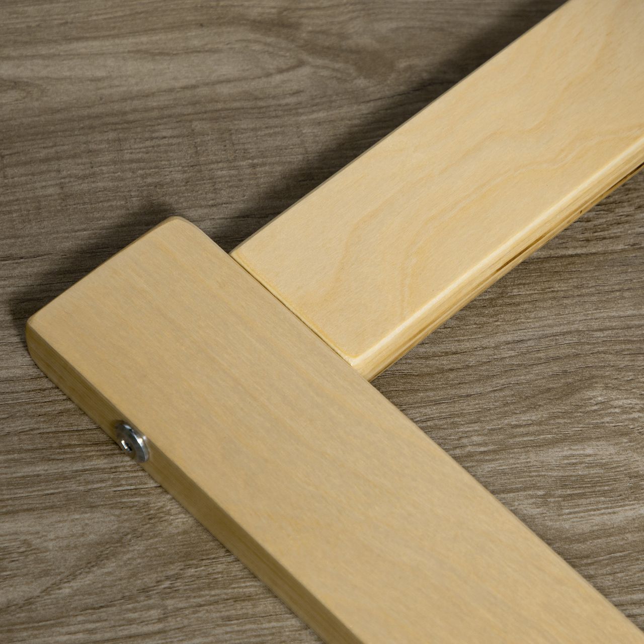 HOMCOM Relaxsessel mit Fußhocker Armlehnensessel Leinenbezug Holzgestell Braun