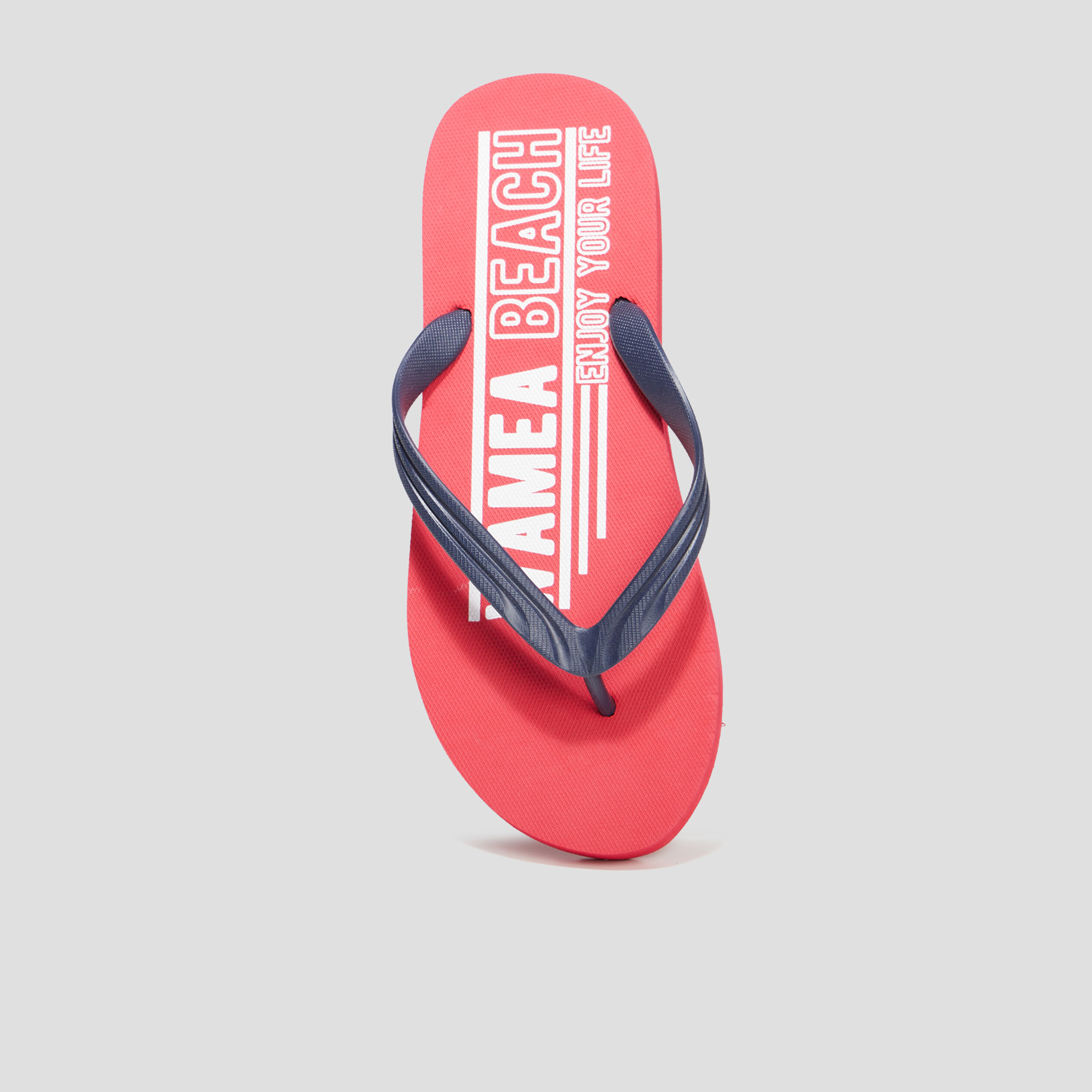 Tongs Wamea Beach rouge homme | La Halle