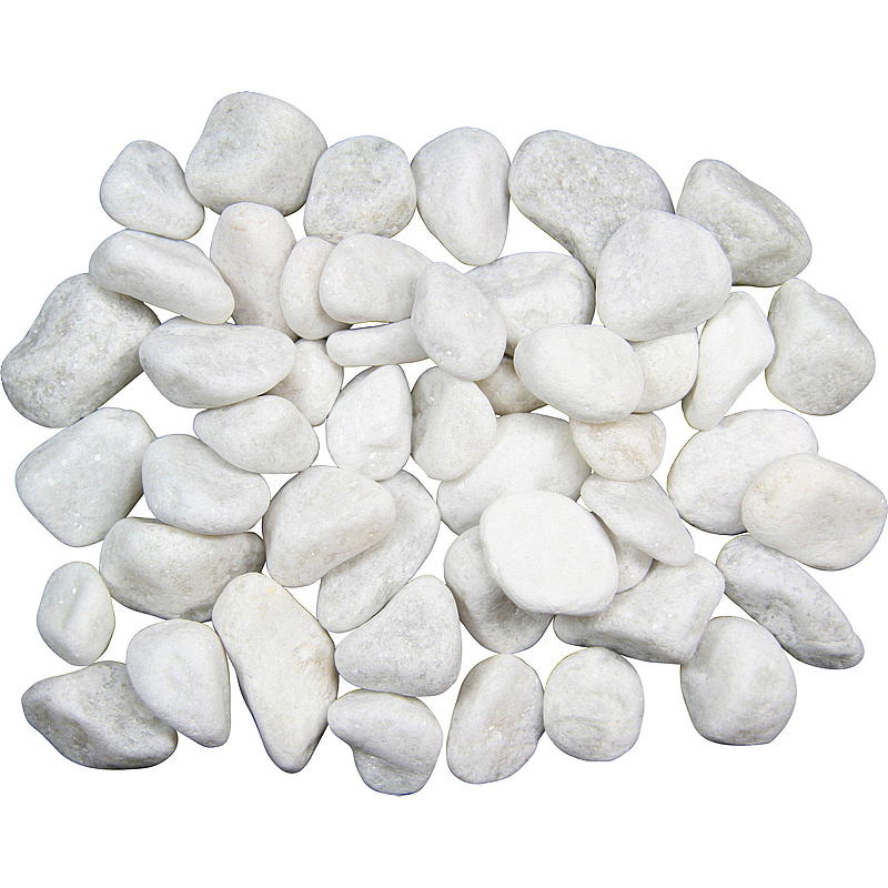 Blossom Dekorstein 10 kg 40-60 mm hvit marmor