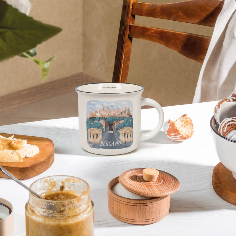 Porcelánový hrnček - Cup-Puccino - Kolekcia svetových miest