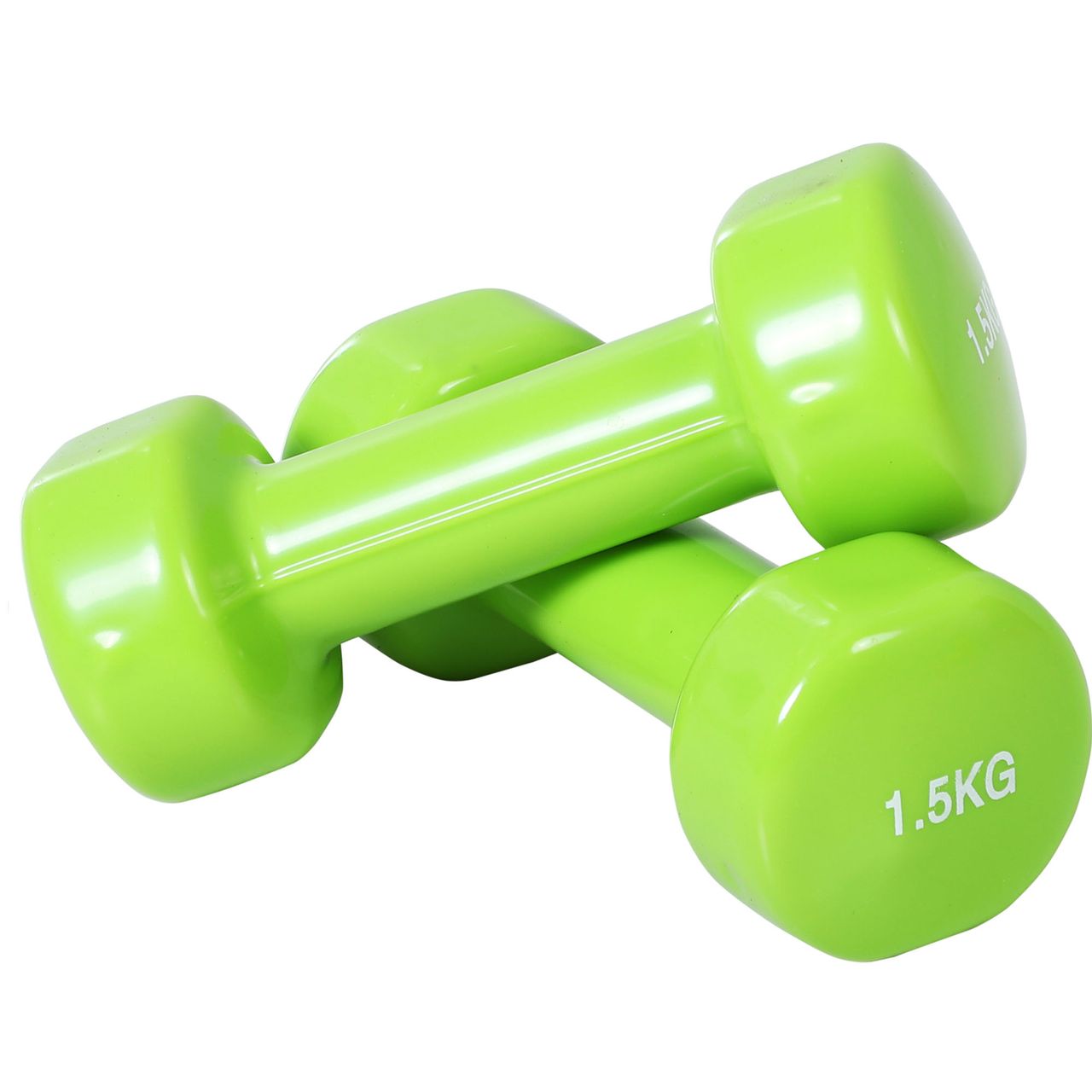 HOMCOM Hantelset Kurzhantel Set mit Koffer Tragbar 4 Hantelpaare 0,5 kg/1 kg/1,5 kg/2 kg für Zuhause und Fitnessstudio Eisen Kunststoff 41 x 30 x 8 cm