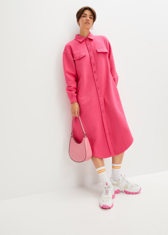 Sweatkleid mit Taschen