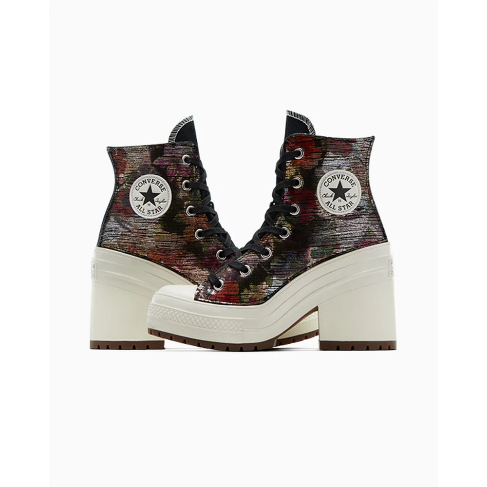 Converse Chuck 70 De Luxe Heel Metallic A07919C / schwarz