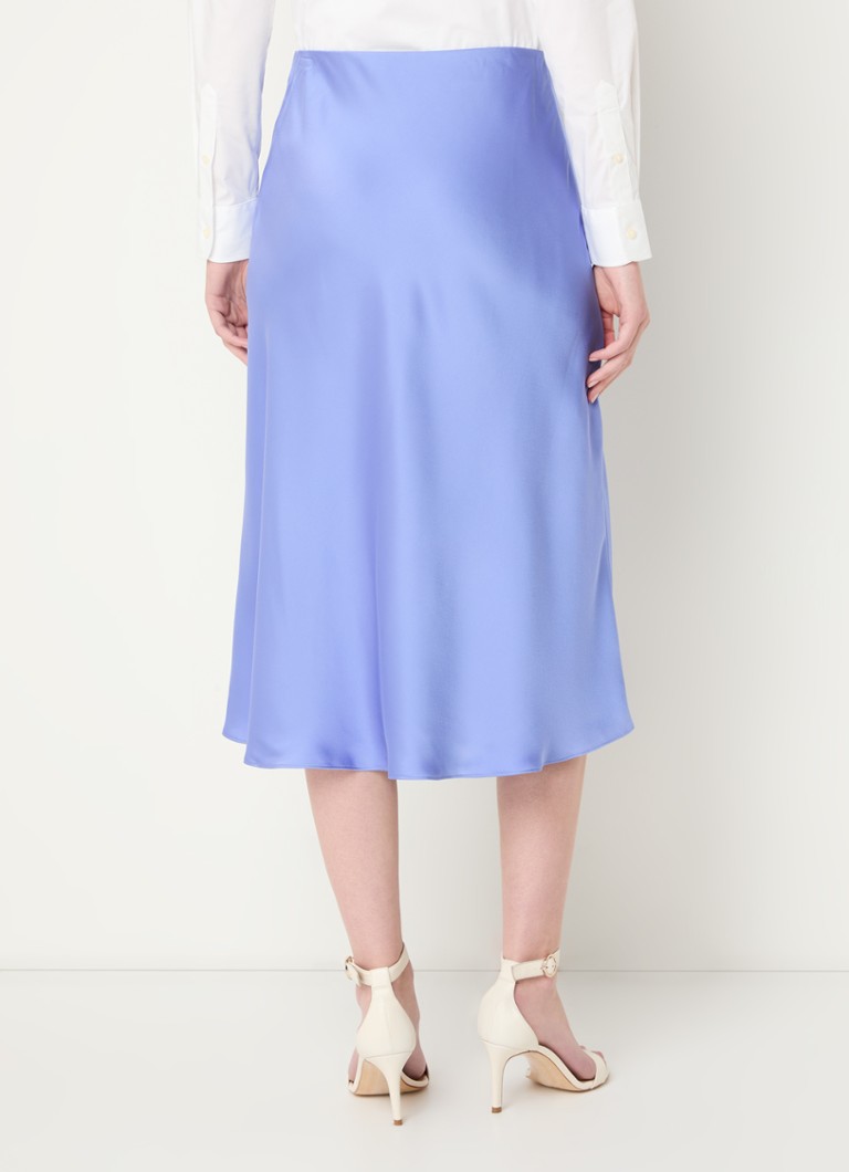 Fustă midi din satin Ralph Lauren
