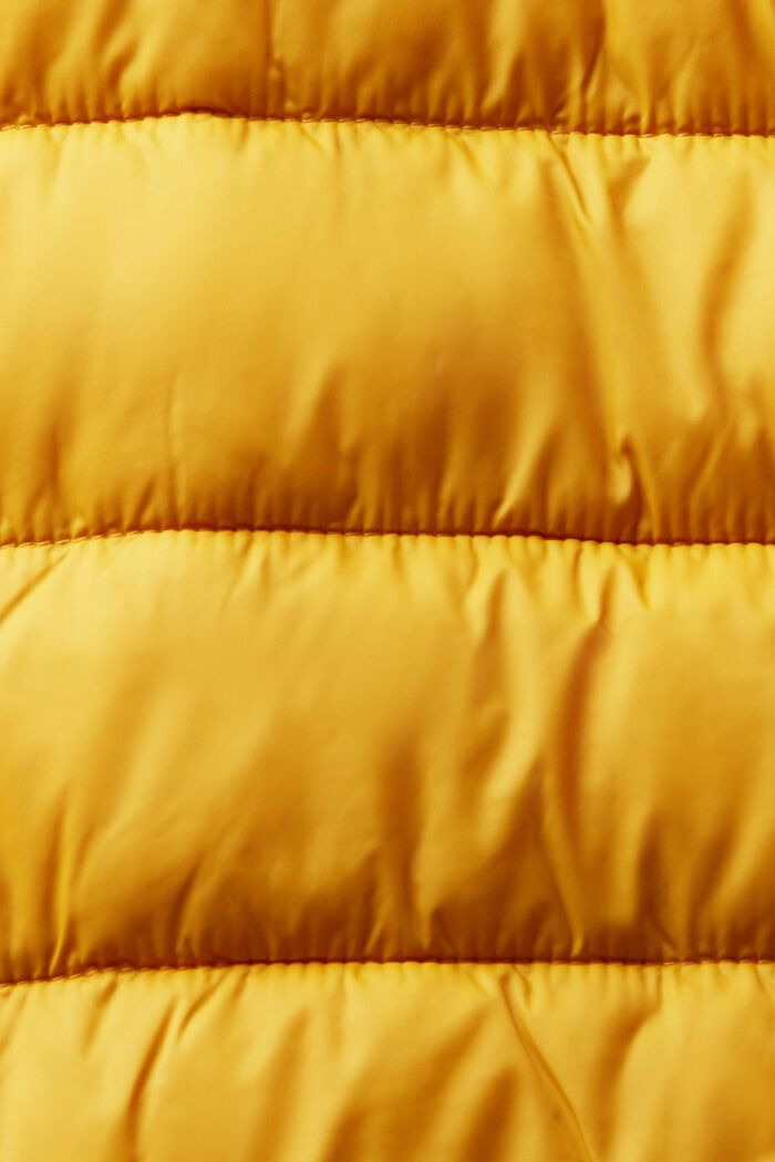 Steppjacke mit hohem Kragen