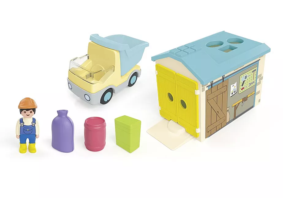 JUNIOR: LKW mit Sortiergarage