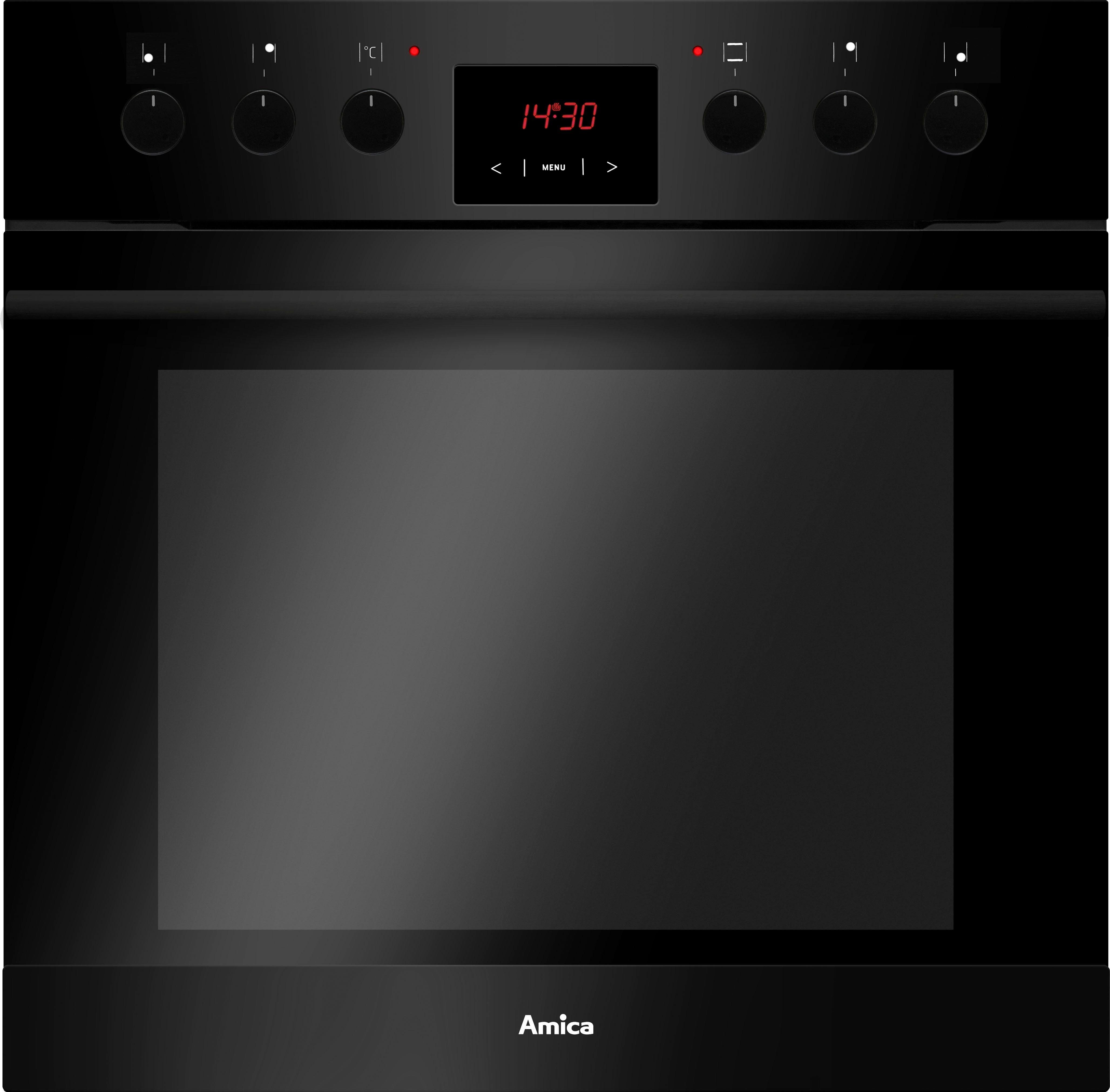Amica Elektro-Herd-Set EHC 12921 SM, mit Backauszug, SteamClean-Funktion