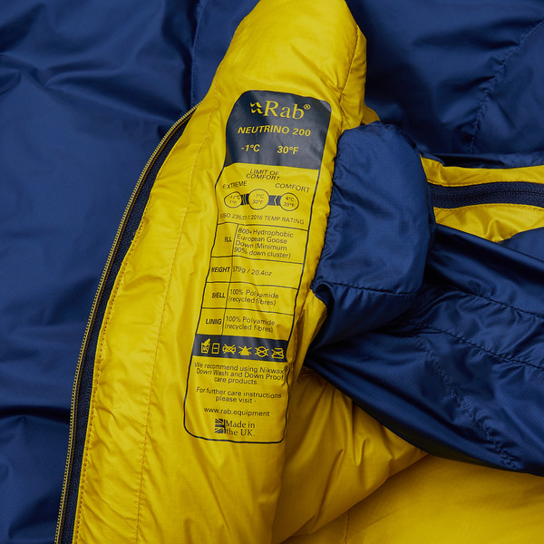 NEUTRINO 200 REGULAR - Daunenschlafsack