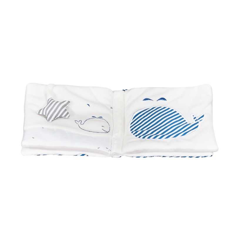Livre d'éveil Blue baleine