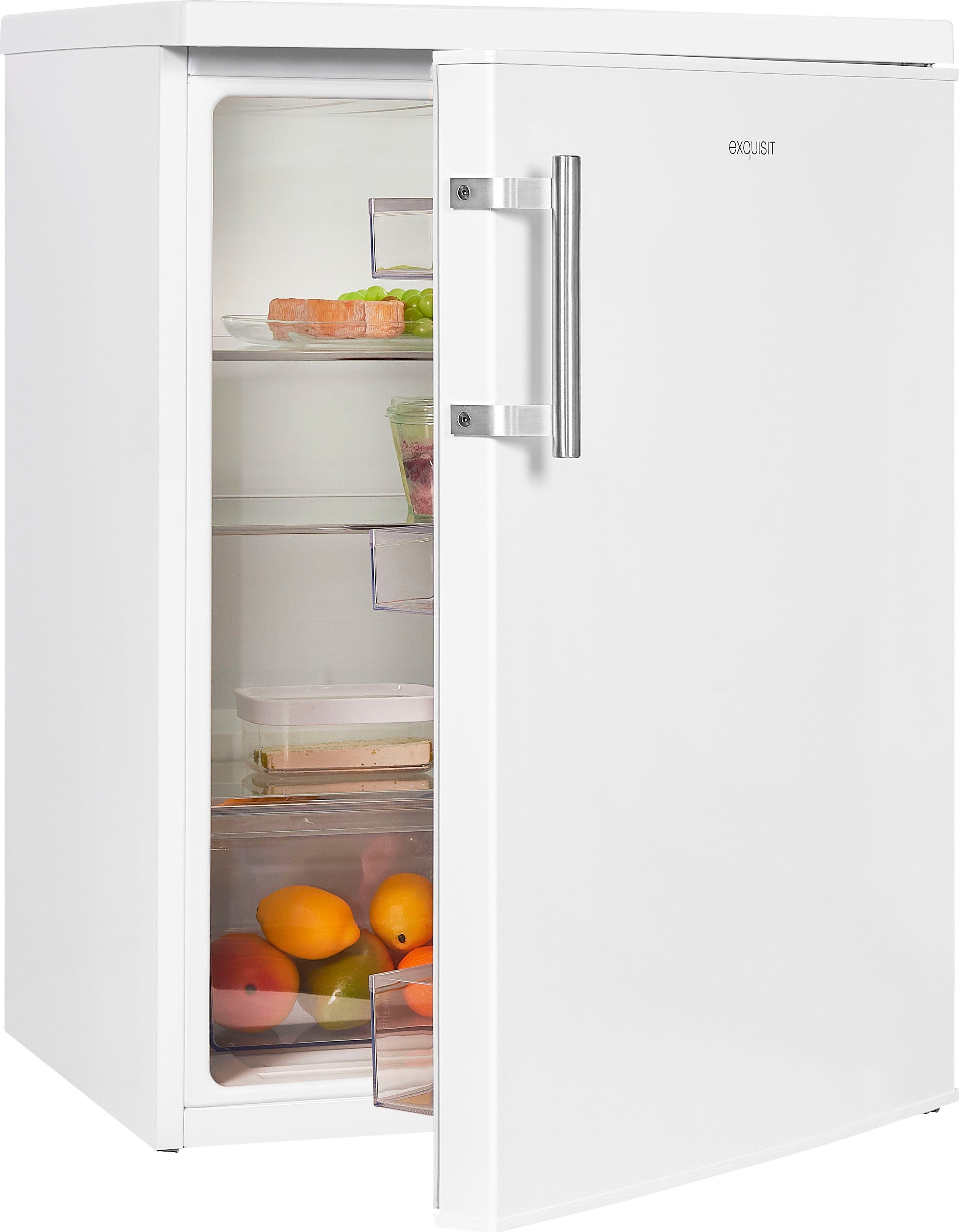 exquisit Vollraumkühlschrank KS18-V-H-170E weiss, 85,0 cm hoch, 60,0 cm breit
